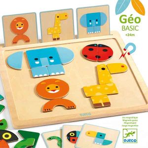 Djeco Juego Magnético Geoforme Básico