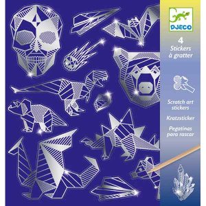 Djeco Pegatinas para Rascar Tierra