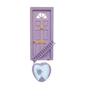 Puerta Vidriera Malva para recibir al Ratoncito Pérez – TocToc