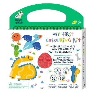 Mi primer kit para colorear Dinosaurios – Haku Yoka