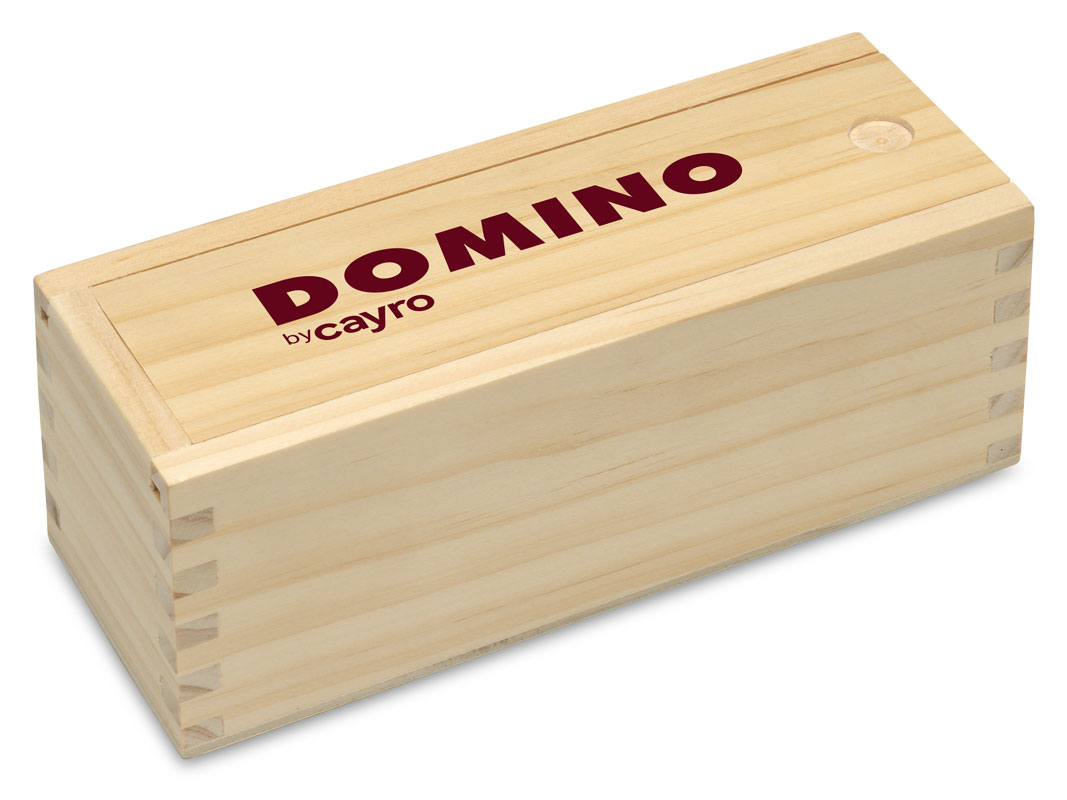DOMINÓ CHAMELO CAJA DE MADERA