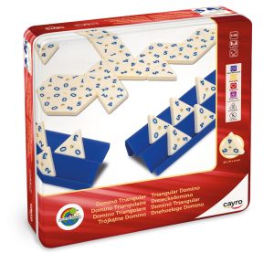 DOMINÓ TRIANGULAR METAL BOX