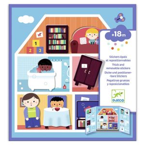 Set Pegatinas Removibles Mi Casa (DJECO)