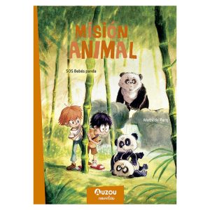 Libro Misión Animal SOS Bebés Panda (AUZOU)
