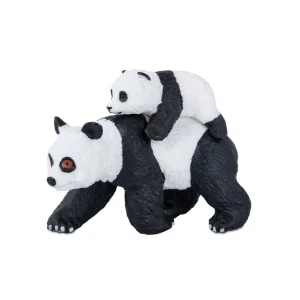 Figura Mamá y Bebé Panda | Little Wild