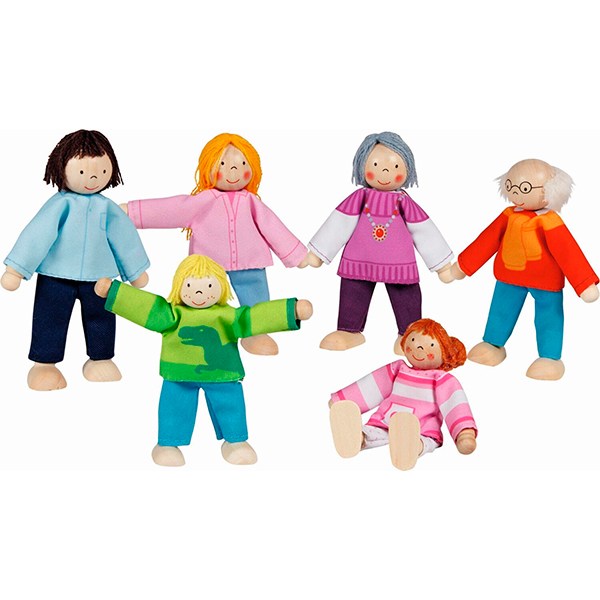 Conjunto Família Moderna Figuras Flexibles