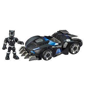 Marvel Figura Black Panther con Coche Playskool