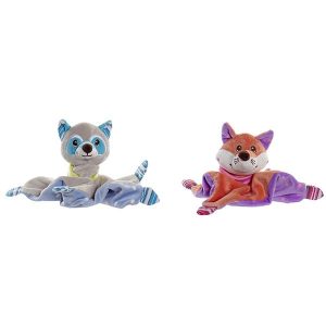 Doudou Zorro y Mapache Peluche