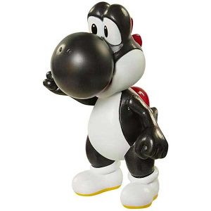 Super Mario Figura Yoshi Negro 10cm