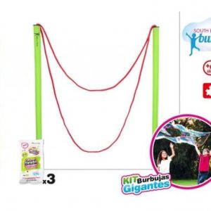 Kit Burbujas Gigantes Con 3 Sobres Jabón (COLOR BABY)