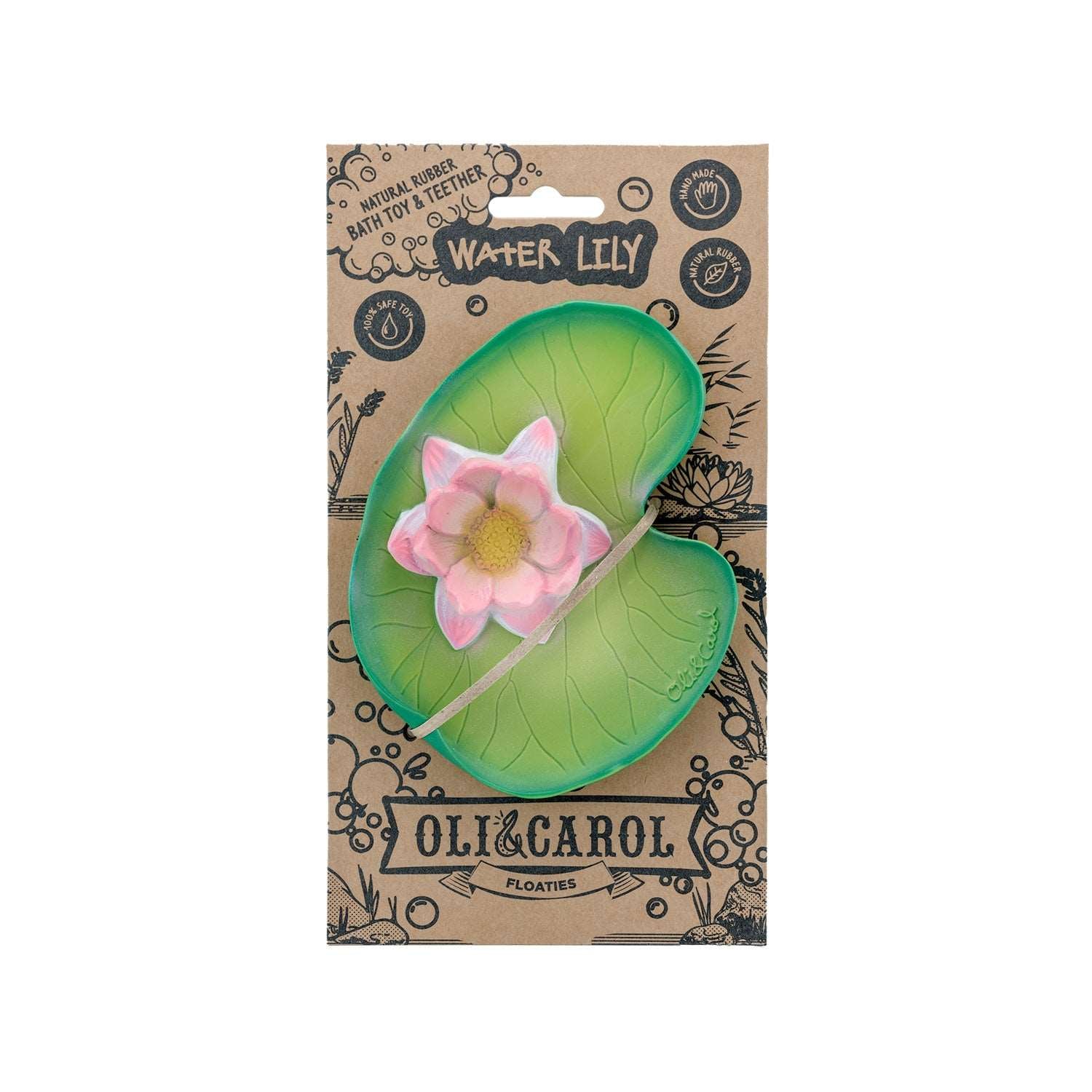 Nenúfar Juguete Baño Mordedor Bebé Oli & Carol
