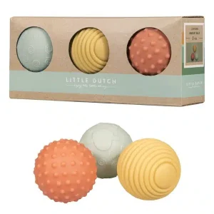 Set de 3 pelotas sensoriales la pequeña granja – Little Dutch