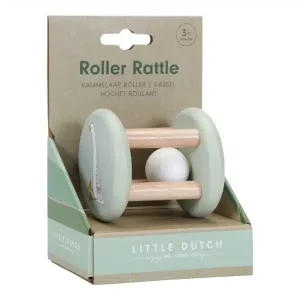 Sonajero roller verde oliva la pequeña granja – Little Dutch