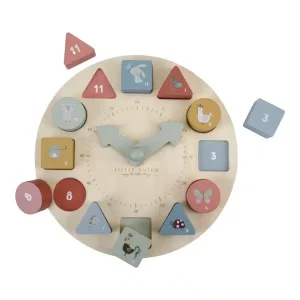 Puzle encajable reloj – Little Dutch