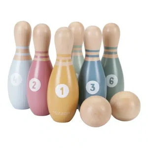 Juego de bolos de madera – Little Dutch