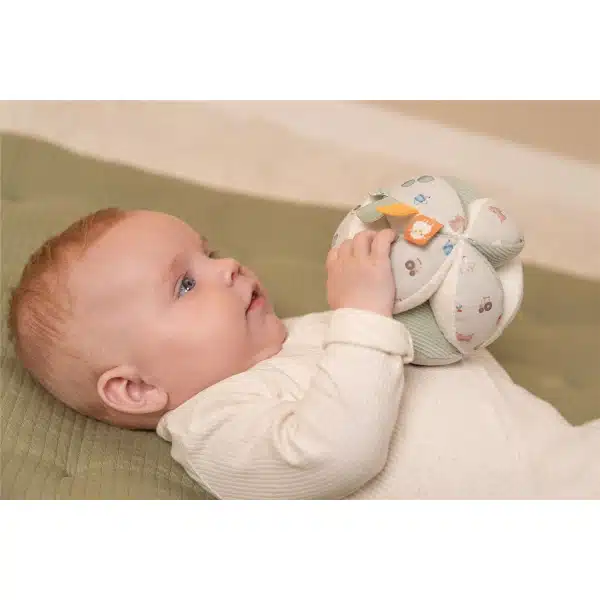 Pelota Montessori verde la pequeña granja – Little Dutch - Imagen 4