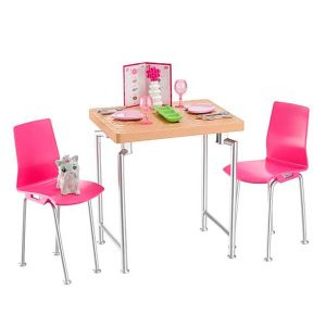 Conjunto Mesa y Sillas Barbie