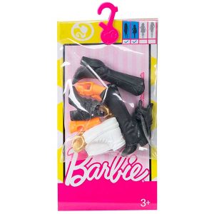 Barbie Vestidos Pack 5 Zapatos #2