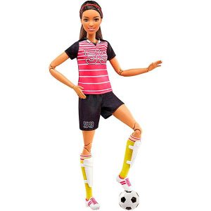 Barbie Futbol Morena Movimientos