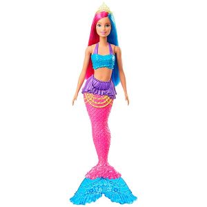 Muñeca Barbie Sirena Dreamtopia Brillos ArcoIris #1