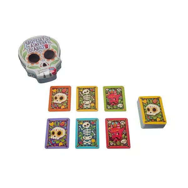 Juego de cartas Esqueleto, Calavera, Diablito – Falomir - Imagen 2