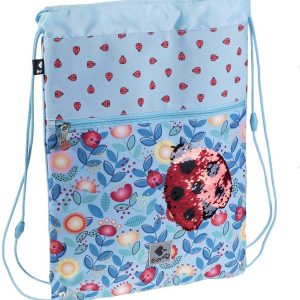 Mochila Plana o Talega col. Ladybug (BUSQUETS)