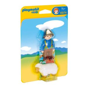 Playmobil 123 – 6974 Granjero con Oveja