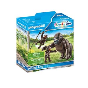 Playmobil Family Fun 70360 Gorila con Bebés