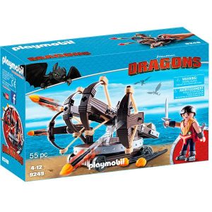 Playmobil 9249 Eret con Ballesta de 4 Disparos