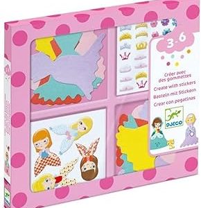 Crear con pegatinas(DJECO)