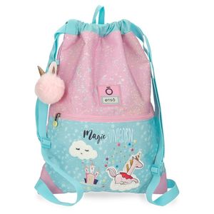 Saco Talega Mochila Plana Magic Unicornio Enso (JOUMMA BAGS)