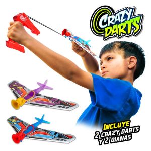 Aviones con Lanzador Crazy Darts