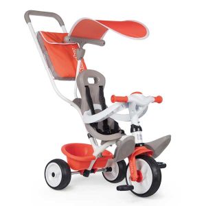 Triciclo Infantil Baby Balade Rojo de Smoby (741105)