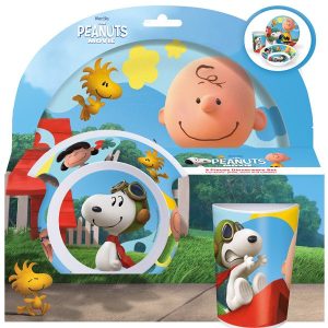 Pack Vajilla Snoopy Peanuts