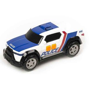 Coche Policia Infantil Luces y Sonidos 18cm