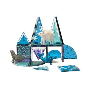 Set Animales del Ártico 25 piezas imantadas – Magna-Tiles