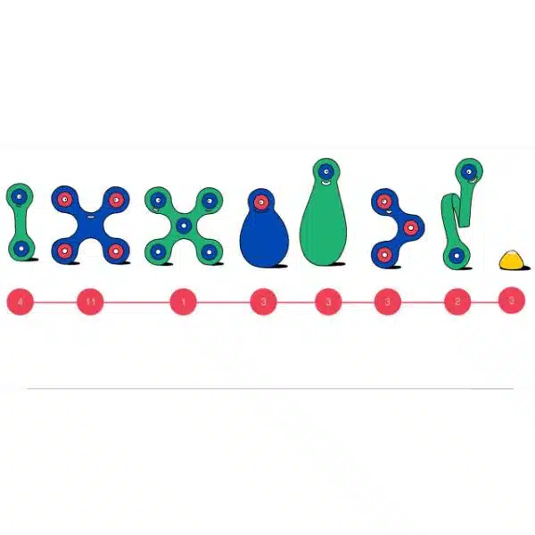 Crew Pack Azul/Verde – Clixo - Imagen 4