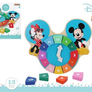 Reloj Puzzle de Madera Disney Baby (COLOR BABY)
