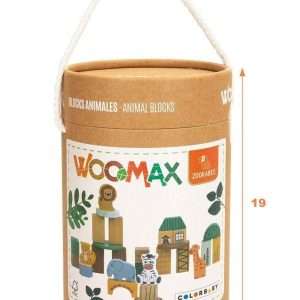 Set Animales Selva 28 pzas (COLOR BABY)