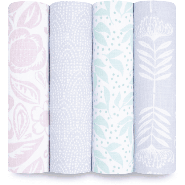 aden + anais™ essential s fular de muselina de algodón 4 pack damsel