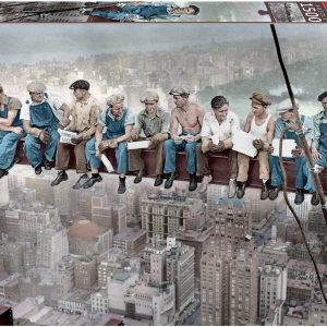 Puzzle 1500 piezas Almuerzo en Nueva York 16009 (EDUCA)