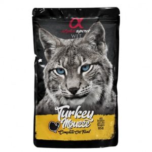 Alpha Spirit gato pouch mousse pollo