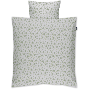 Alvi ® Ropa de cama ecológica Cotton Drifting Leaves 80 x 80 cm