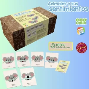 Juego de cartas Animales y sus sentimientos – Cefatoys