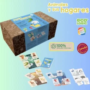 Juego de cartas Animales y sus hogares – Cefatoys