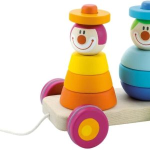 Arrastre y Apilable Payaso madera (SEVI)