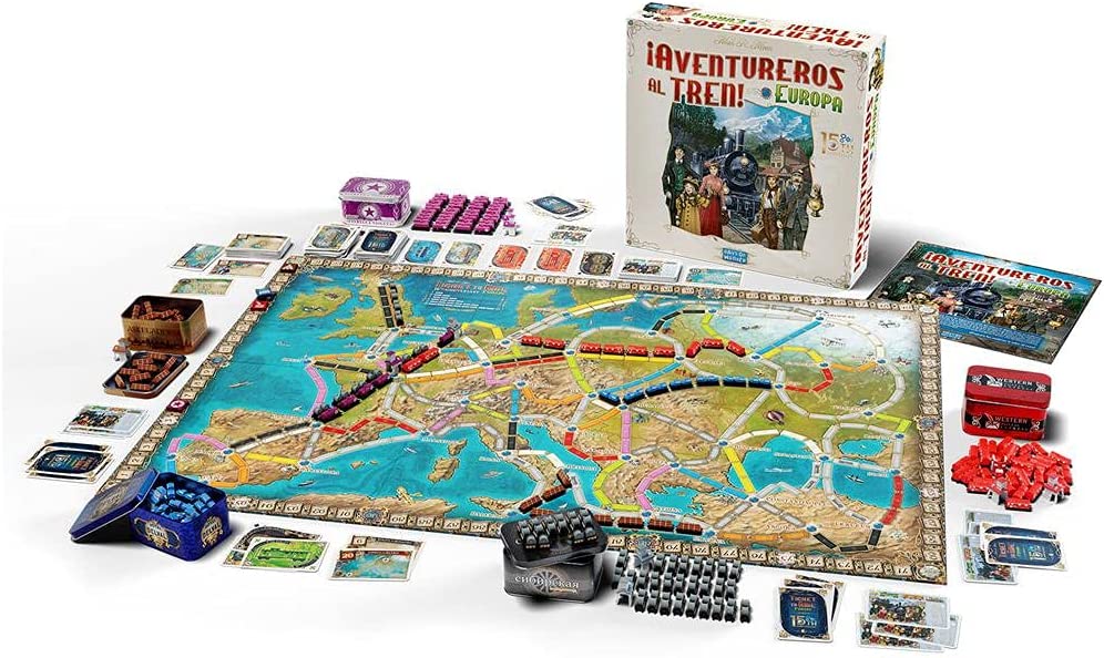 ¡Aventureros al Tren! Europa: 15 Aniversario (ASMODEE) - Imagen 2
