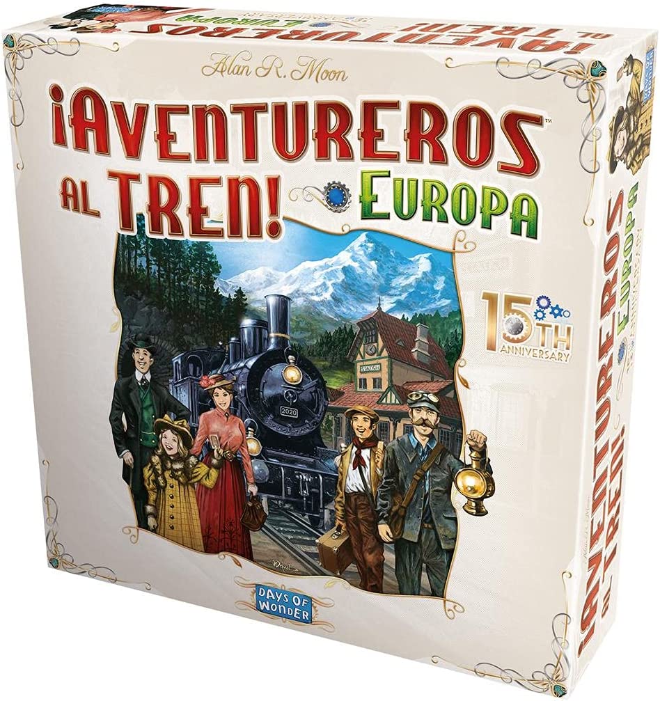 ¡Aventureros al Tren! Europa: 15 Aniversario (ASMODEE)