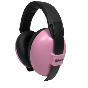 Baby Banz Orejeras de protección auditiva Rosa pétalo