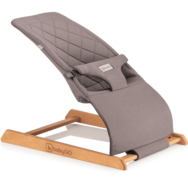 babyGO Hamaca infantil Skippy Grey